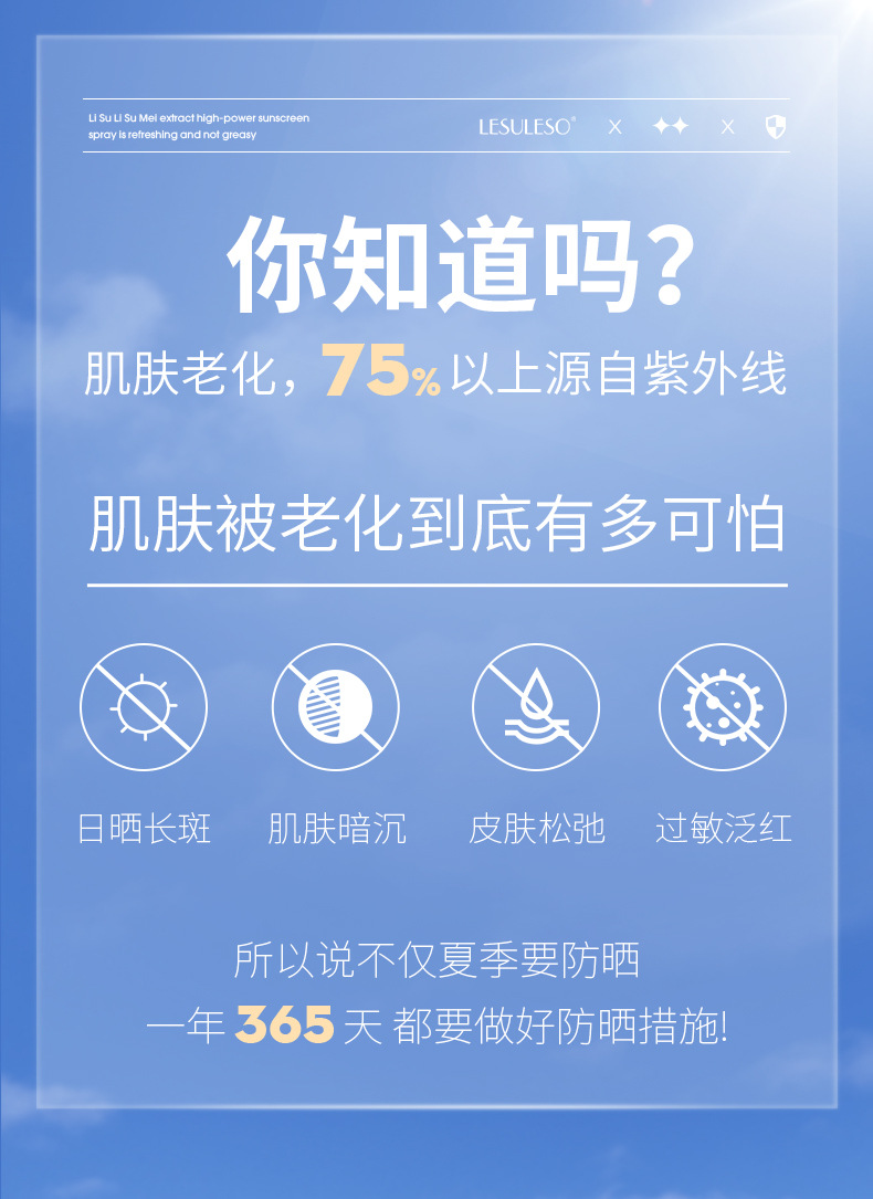 丽素丽速隔离防晒喷雾乳霜保湿提亮白遮瑕BB粉底液护肤化妆美品