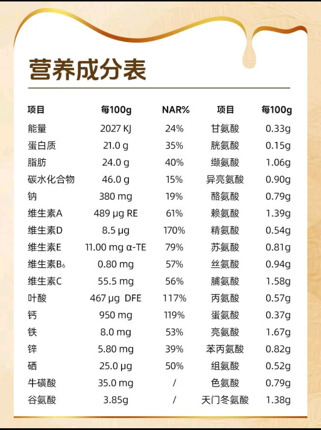 依巴特纯真多肽益生菌配方驼乳粉300g