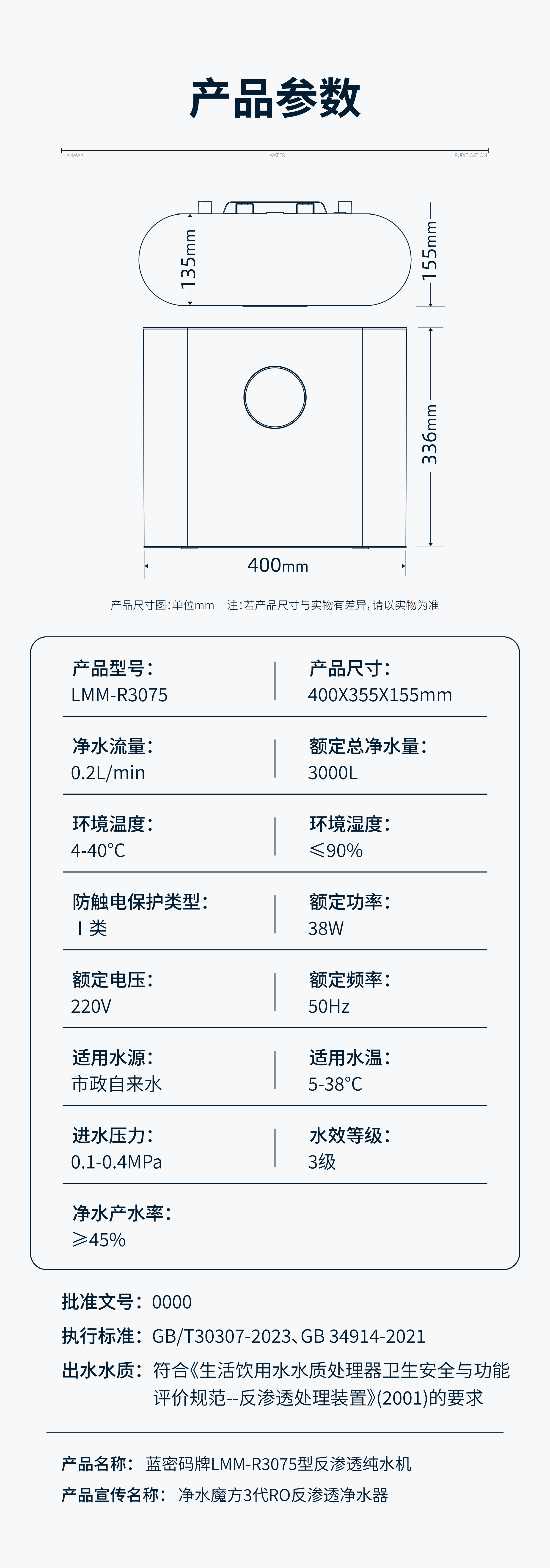 蓝密码净水器