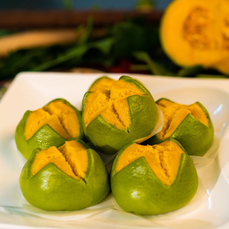 板栗南瓜菠菜馒头（满50元3公里内送货）