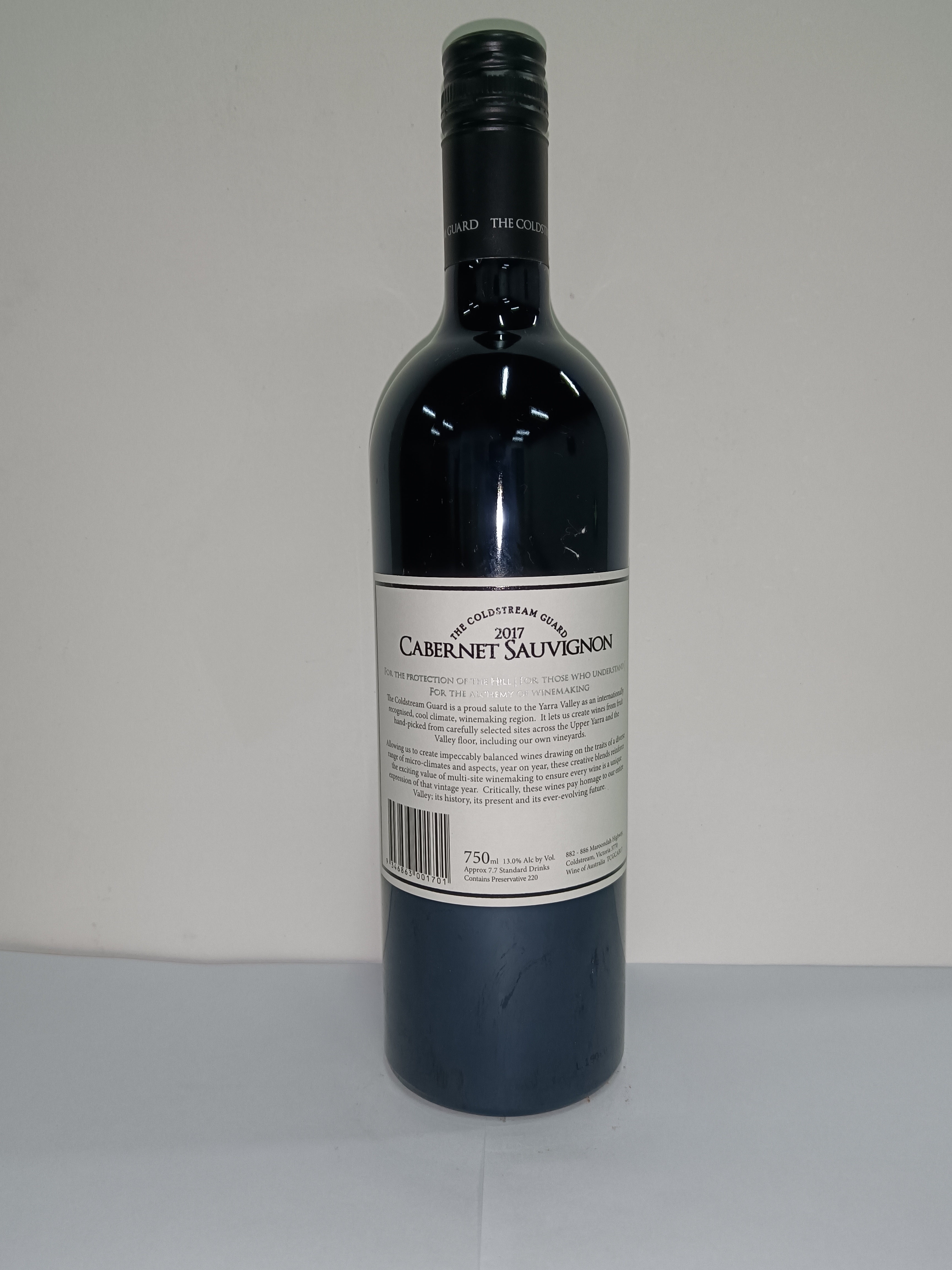 The Coldstream Guard Cabernet Sauvignon 冷溪山护卫赤霞珠干红葡萄酒