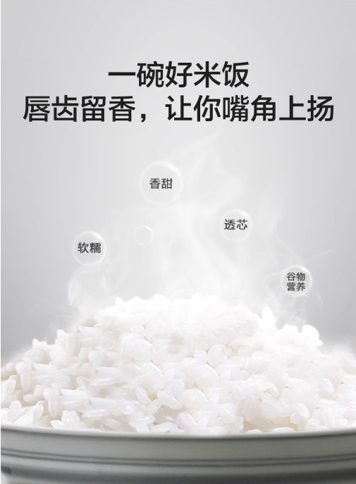 美的（Midea）电饭煲电饭锅家用4L智能预约匠铜聚能釜不粘内胆快速饭蒸煮米饭锅 4L MB-FB40E108