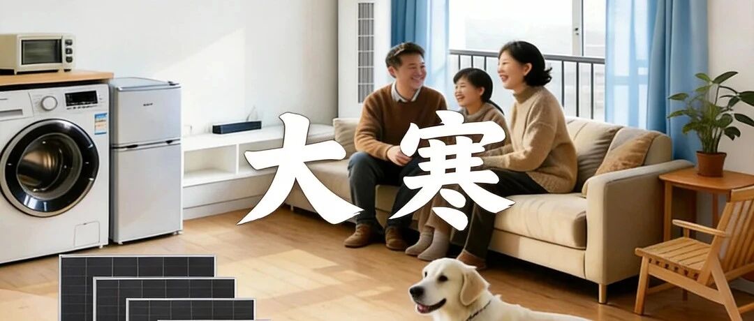 大寒至，仁江光伏稳供电，温暖过冬不发愁！