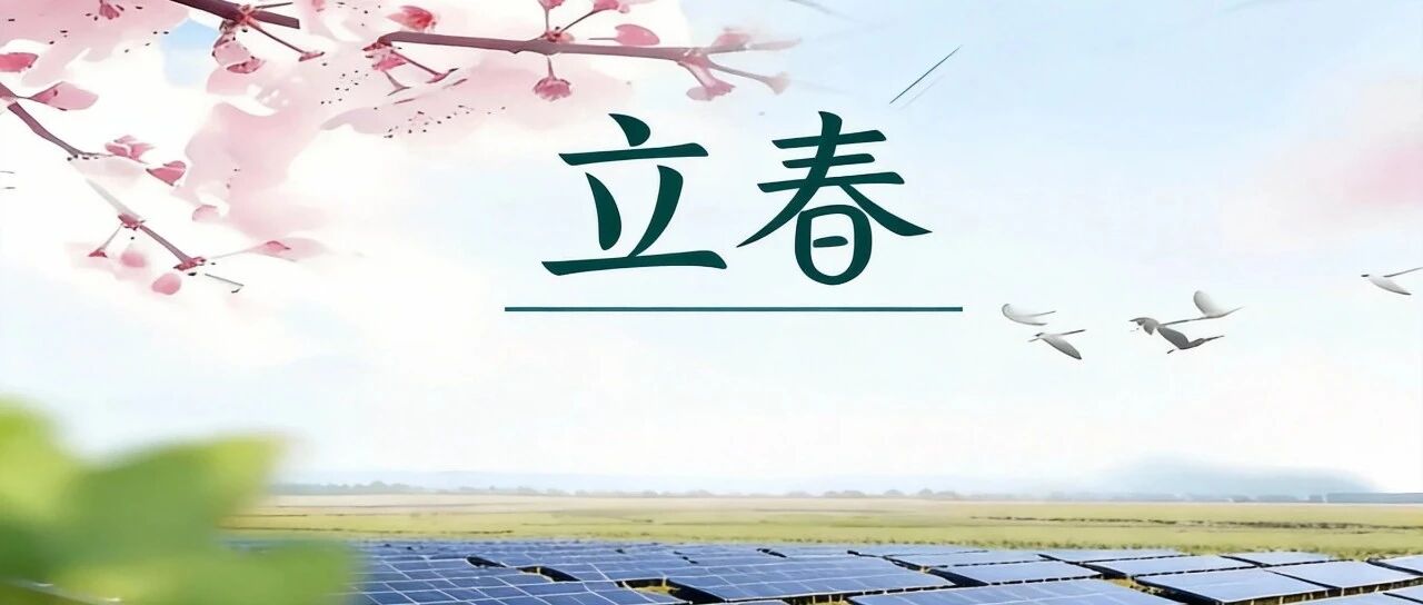 立春&middot;仁江光伏 | 伏板纳光年，春启绿色新程