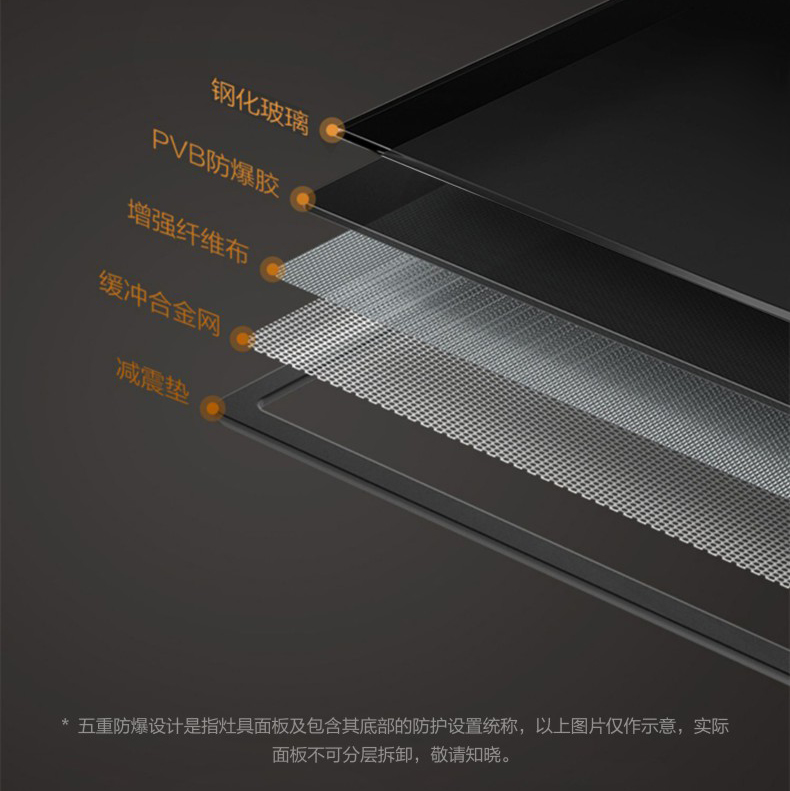 支云巨焰智控燃气灶 脉冲0秒点火，保证点火100%