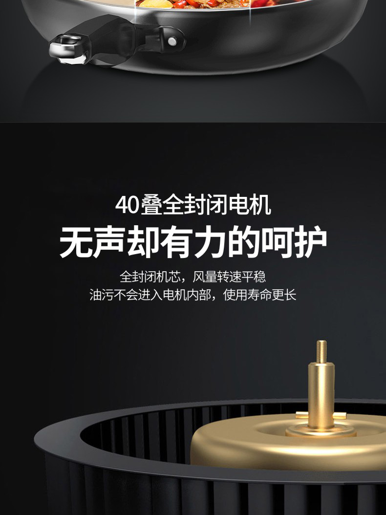 支云ZY1305侧吸式油烟分离油烟机家用厨房大吸力