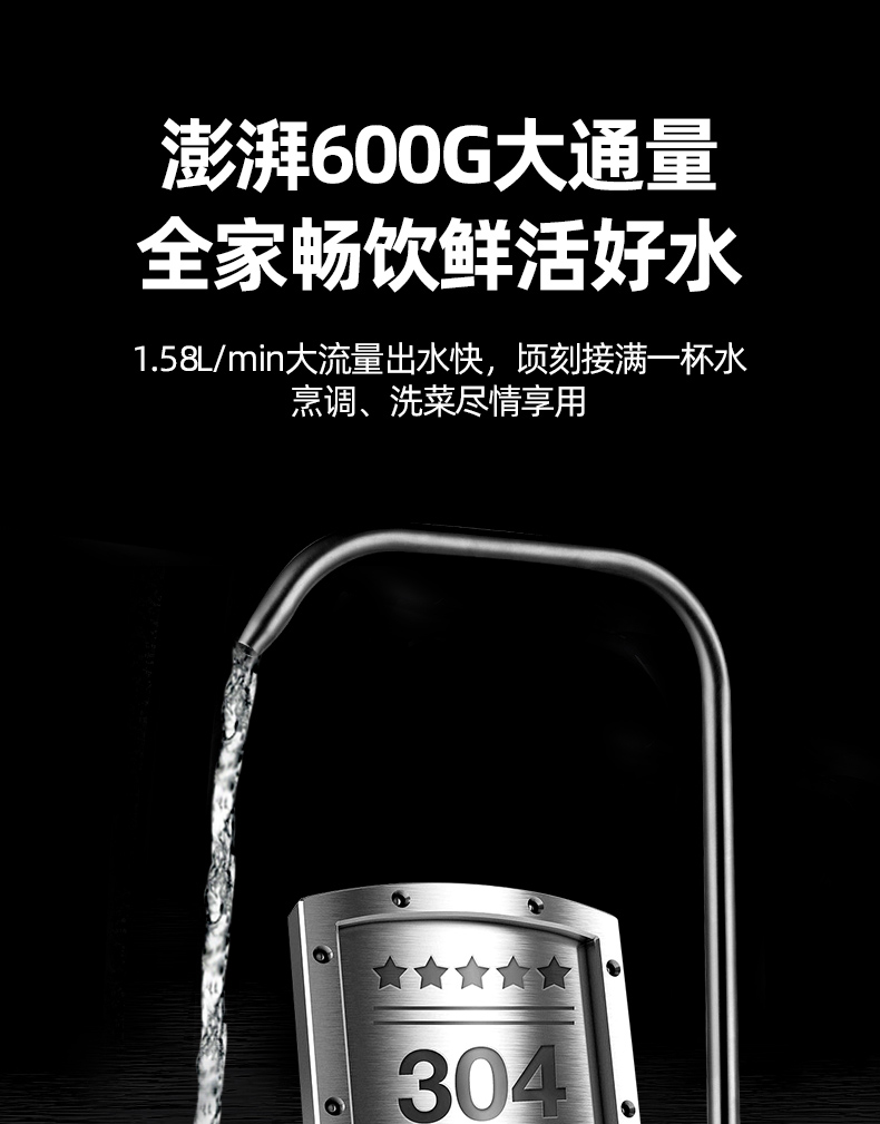 支云ZYH11RO反渗透净水机600G哈费顿系列