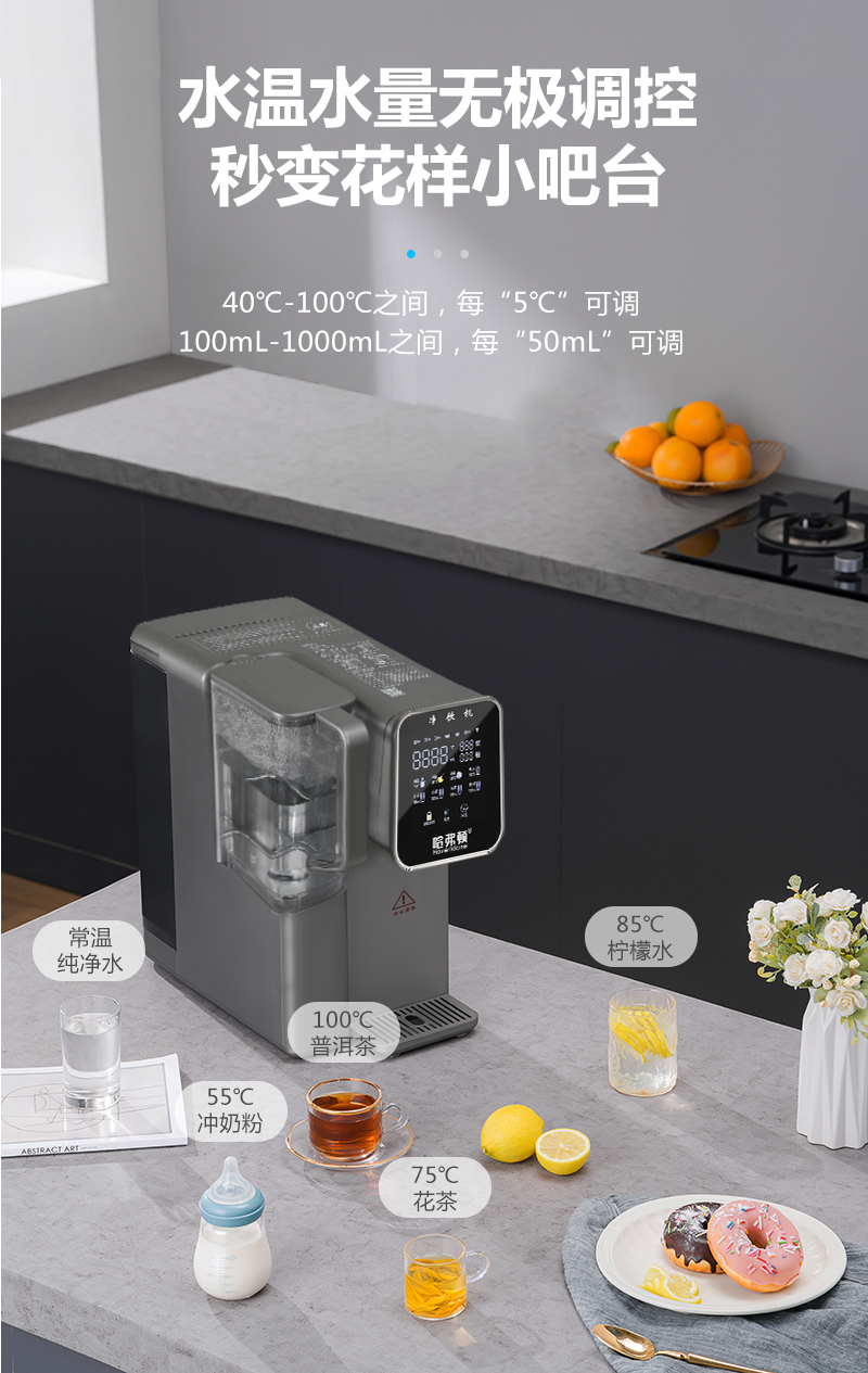 ZY台式RO反渗透净水机哈费顿系列