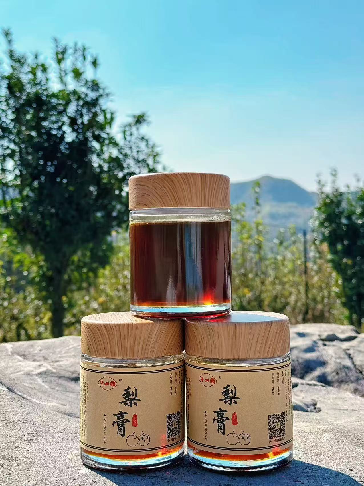 牛山园梨膏300g