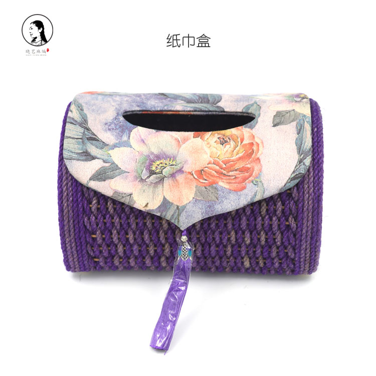 烟雨紫玫瑰小宝盒