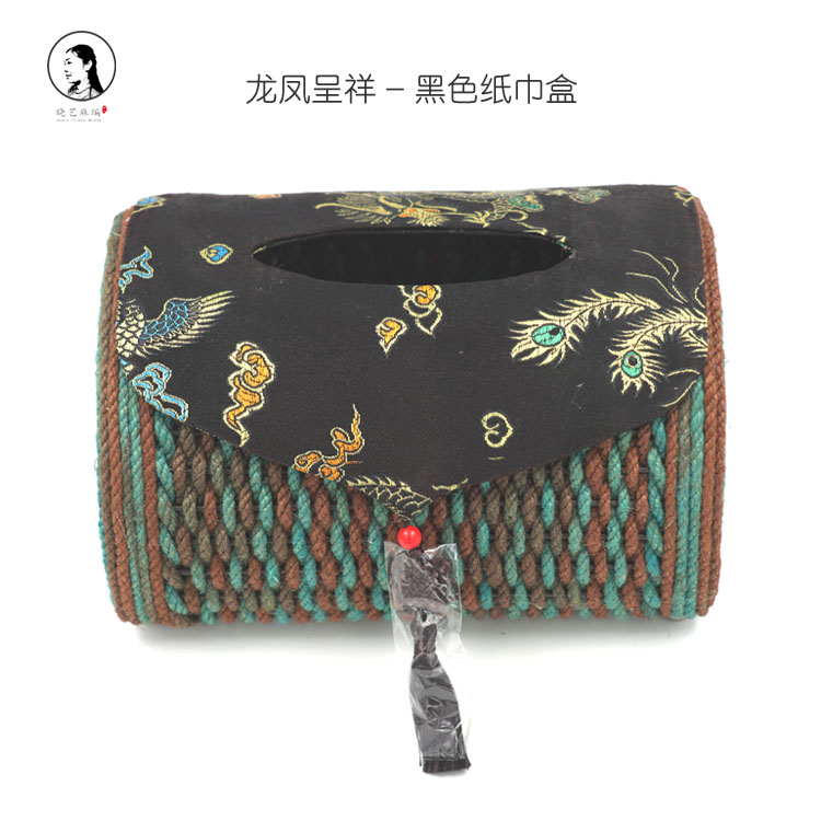 龙凤呈祥纸巾盒