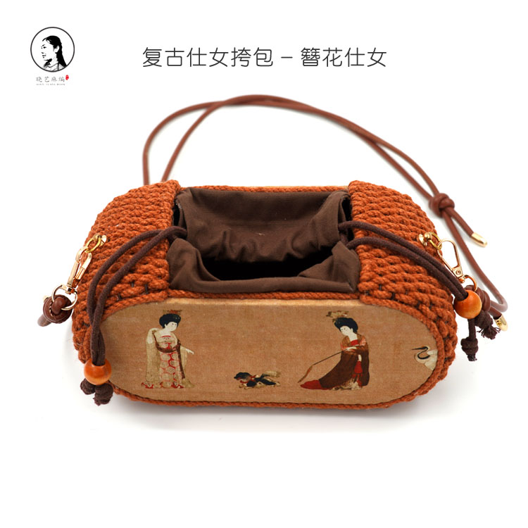 复古仕女挎包