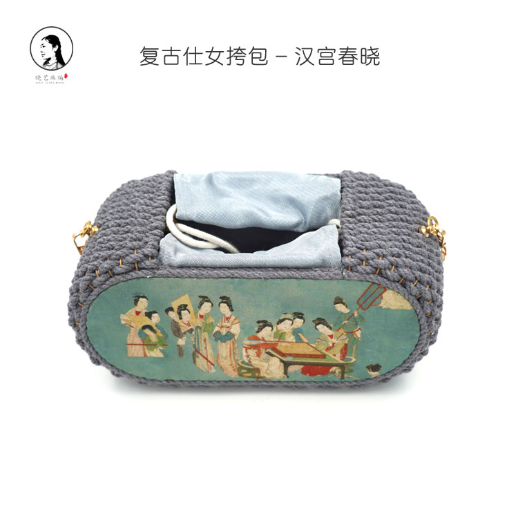 复古仕女挎包