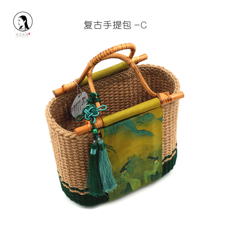 复古手提包-C