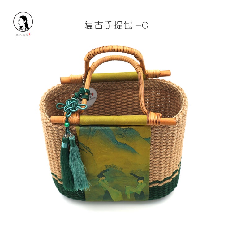 复古手提包-C