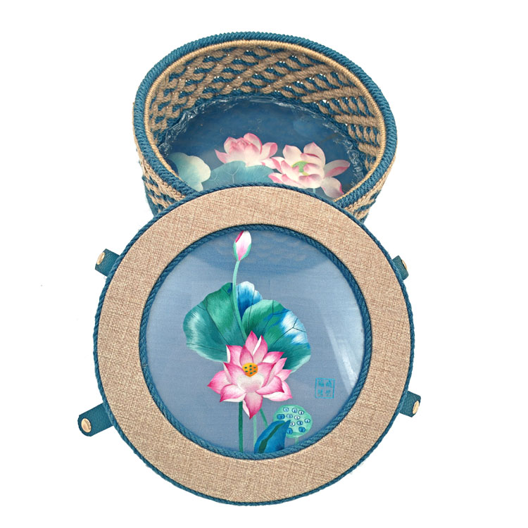 荷韵麻绣·时光织