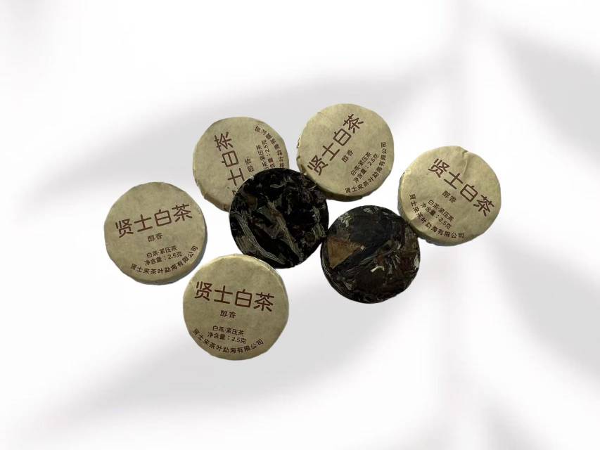贤士白茶（醇香）100克/罐