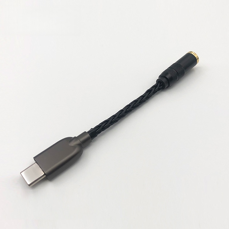 8线type-c凌云逻辑CS46L41转接线数字音频解码DAC3.5 2.5 4.4mm