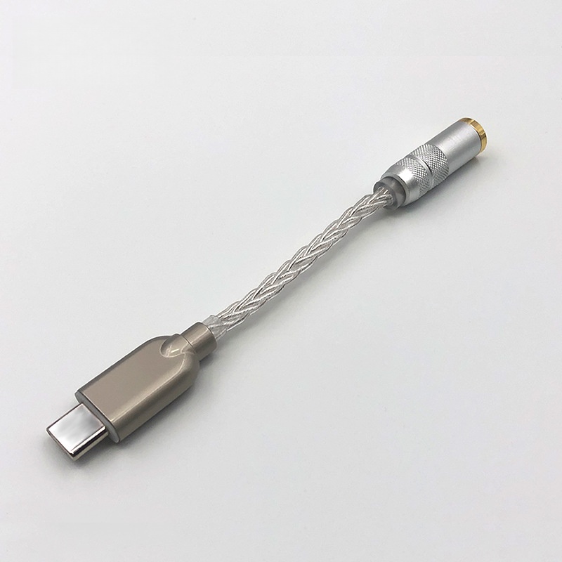 8线type-c凌云逻辑CS46L41转接线数字音频解码DAC3.5 2.5 4.4mm