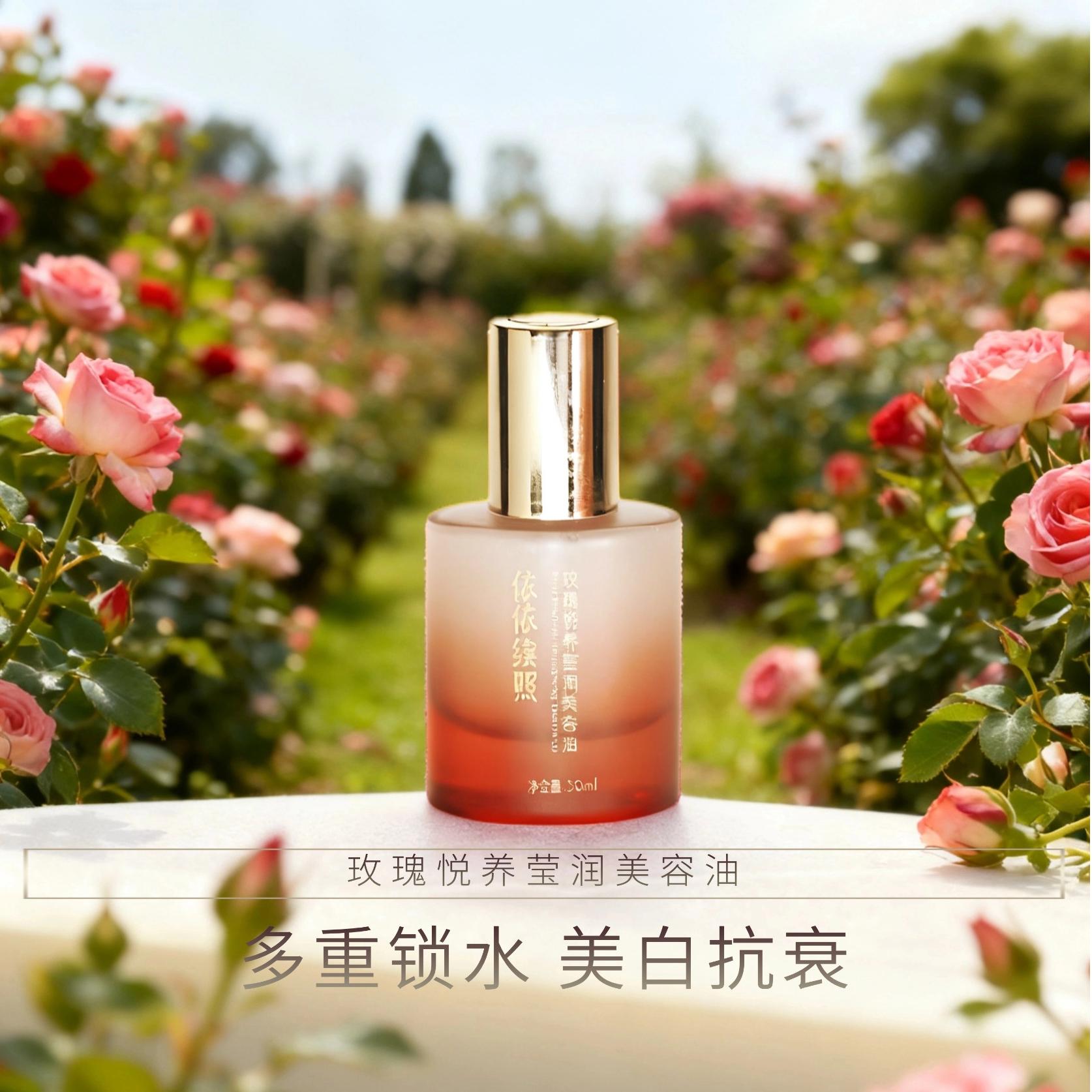 【双12钜惠】依依续照玫瑰悦养莹润美容油（30ml）