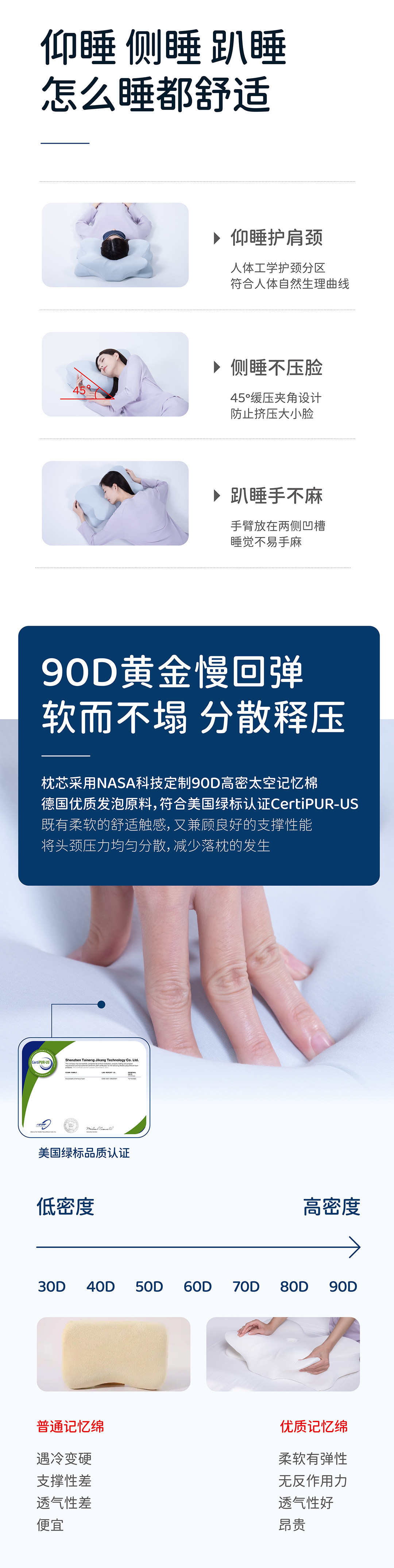 护颈深睡枕