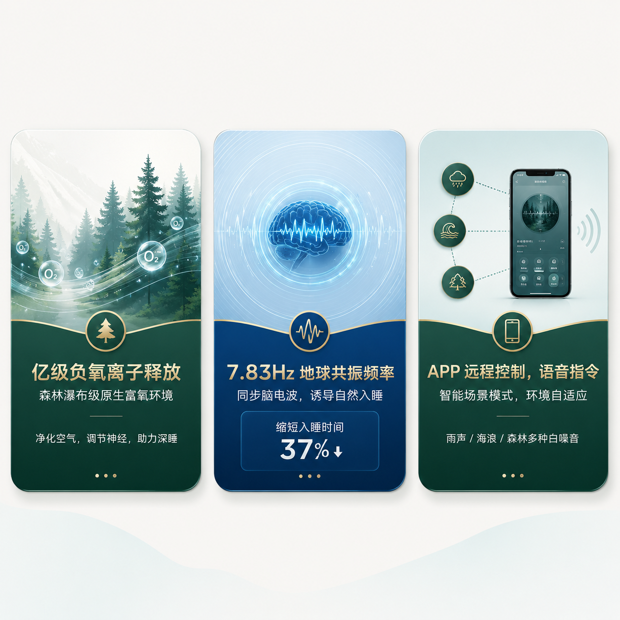 智能负氧离子睡眠仪