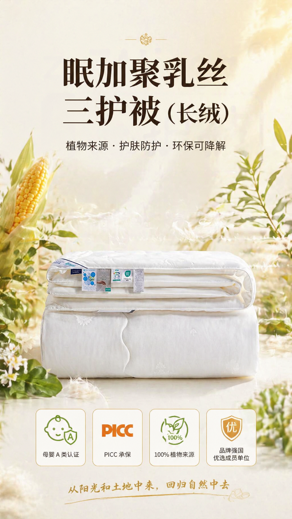 聚乳丝（长）三护被