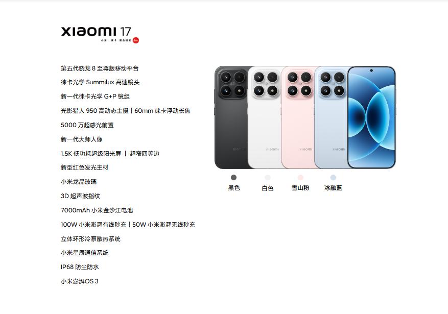 Xiaomi 17