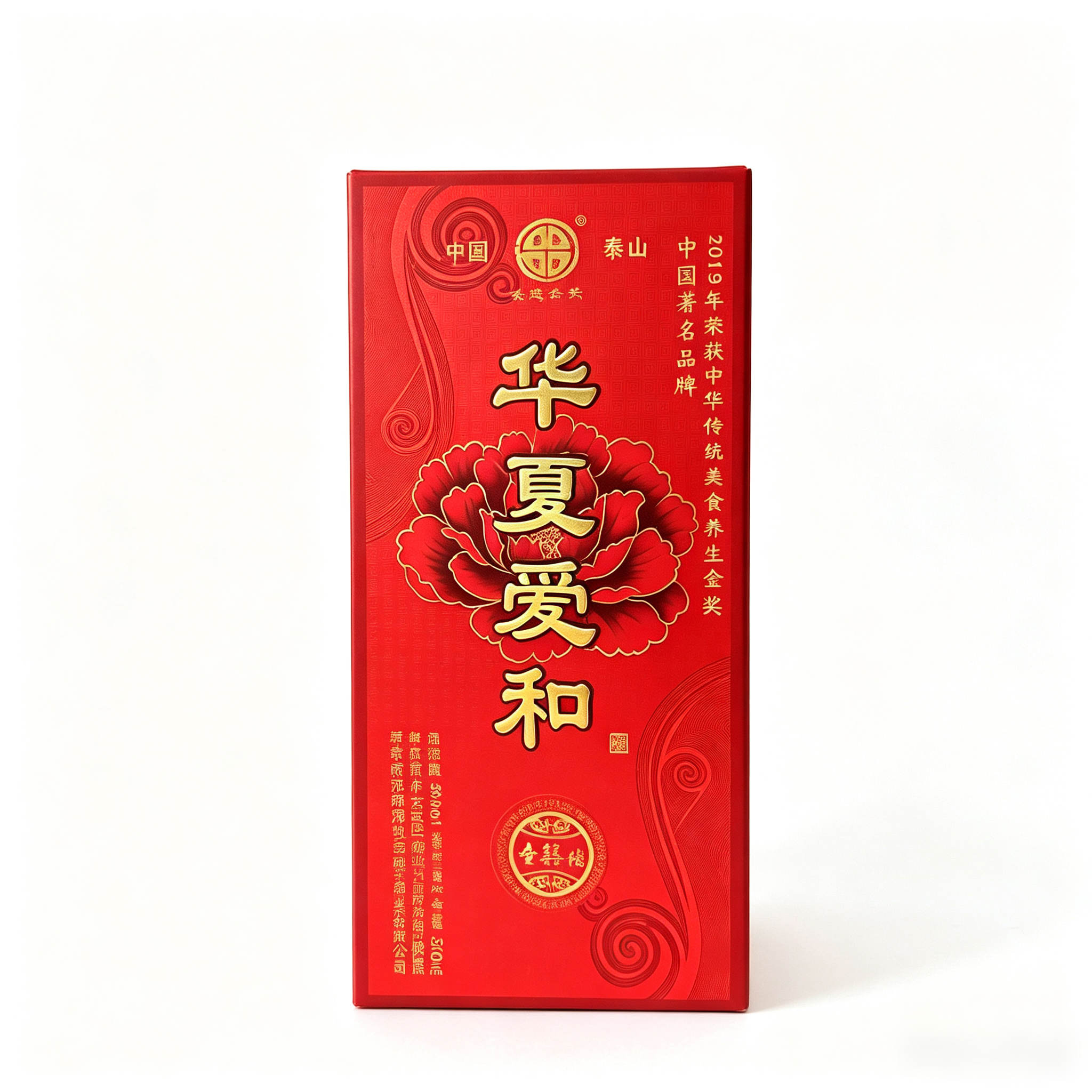 华夏爱和 浓香型白酒 500ml/瓶 39度