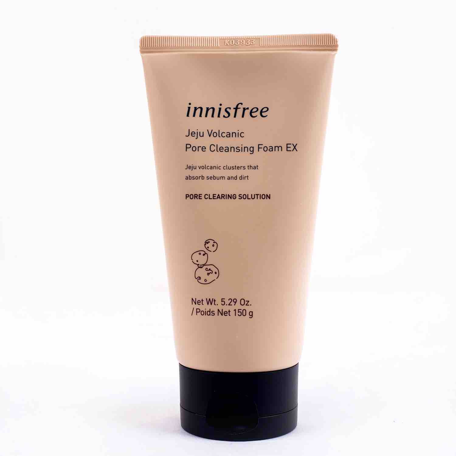 韩国 innisfree悦诗风吟 火山泥洗面奶任何肤质控油去角质去黑头深层清洁150ml