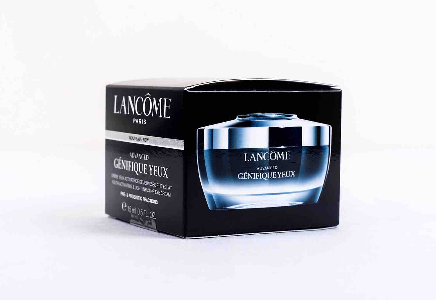 法国 Lancome兰蔻 发光小黑瓶眼霜保湿补水滋润淡化细纹黑眼圈15ml全新