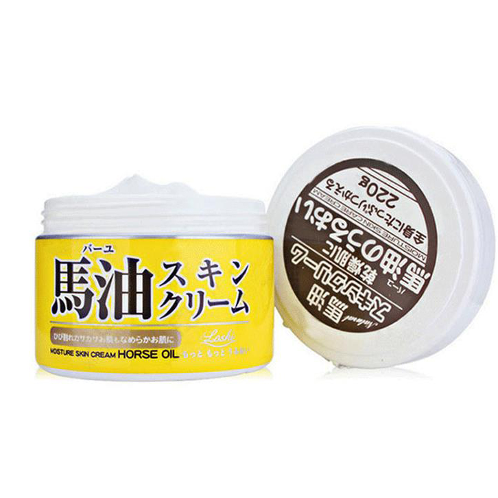 日本 北海道滋润马油膏保湿补水面霜220g