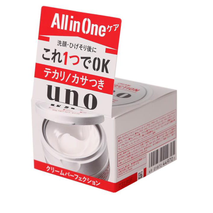 日本 资生堂 吾诺男士多效合一面霜90g